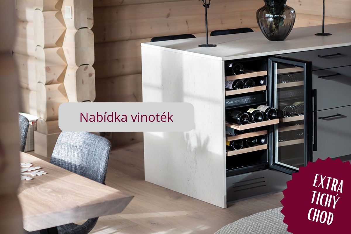 Bezpečnost vín Modely řady Wine Keeper jsou vybaveny alarmy pro případ otevřených dveří či výrazného nárůstu nebo poklesu teploty. (800 x 400 px) (1200 x 900 px) (1200 x 600 px) (4)